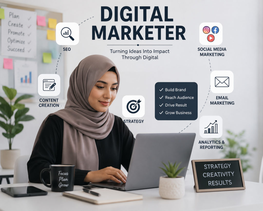 i am a professional digital marketer